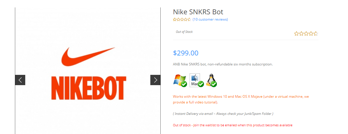 cheapest sneaker bot