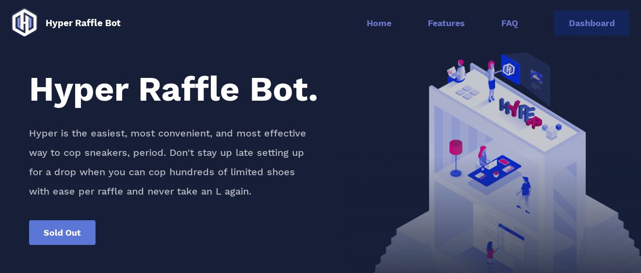 raffle sneaker bot