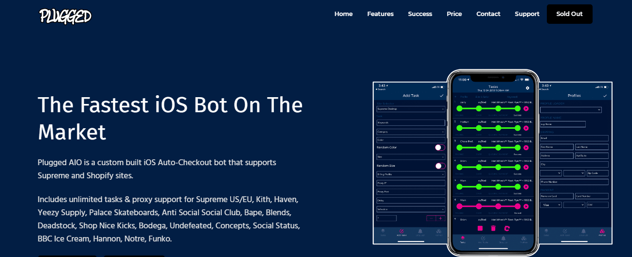 yeezy bot ios