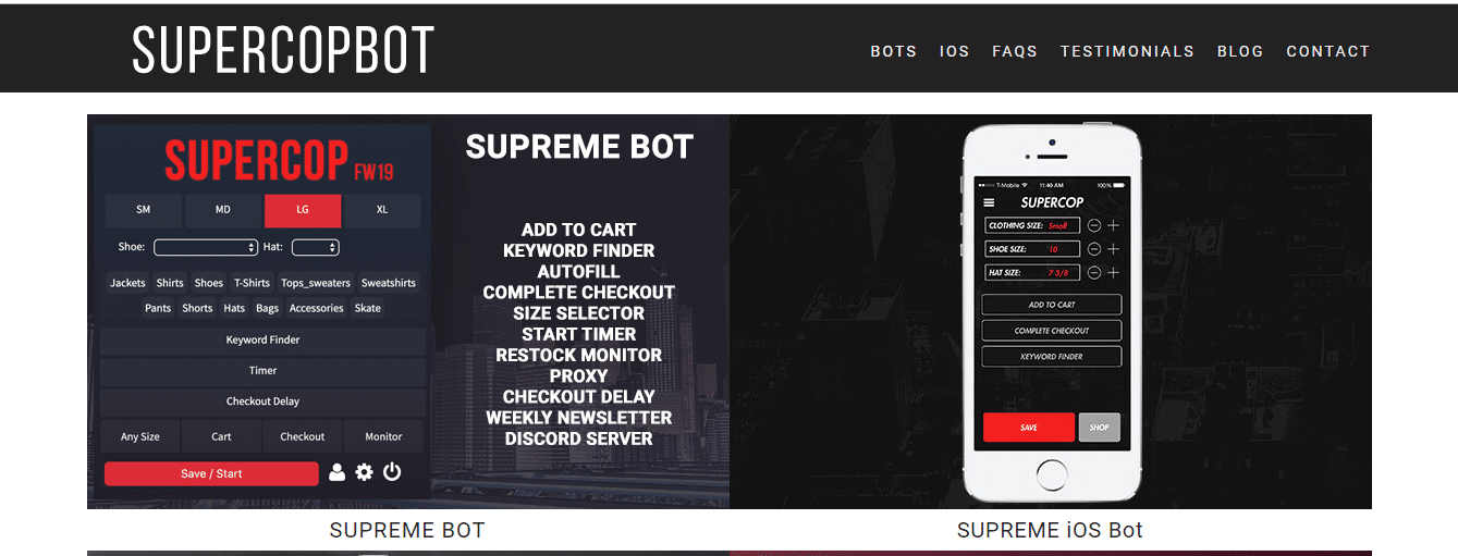 supercop supreme bot