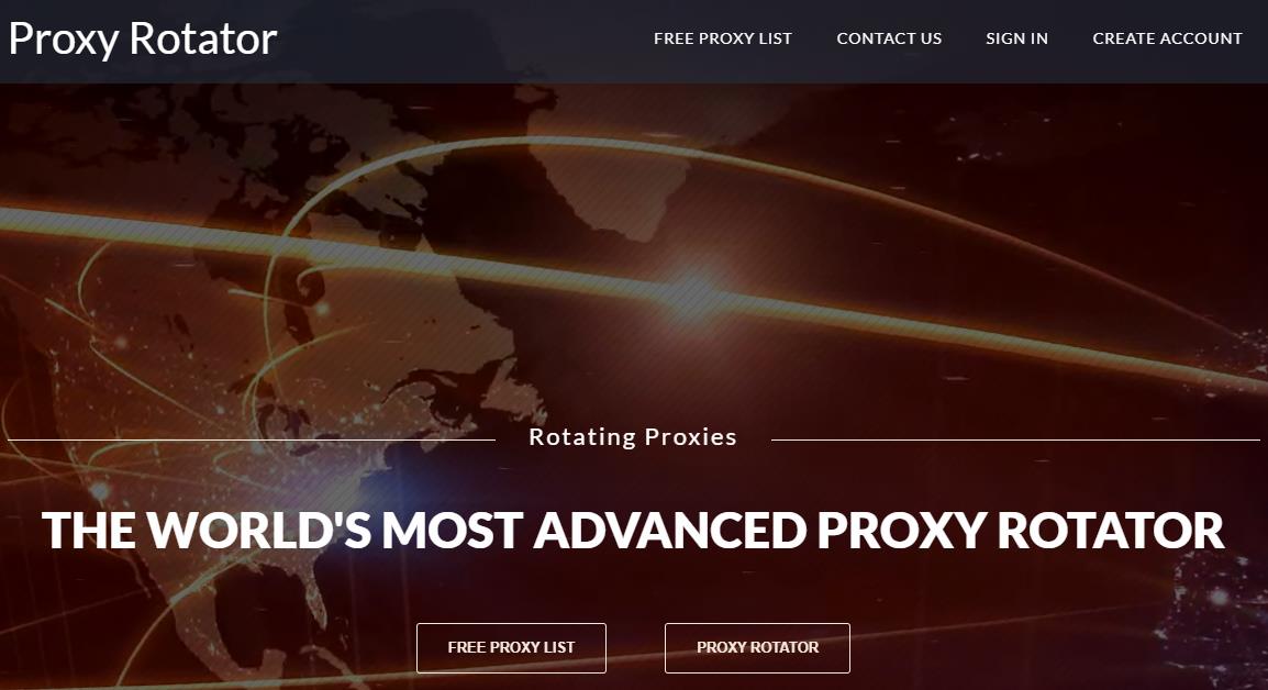 Proxy Rotator homepage