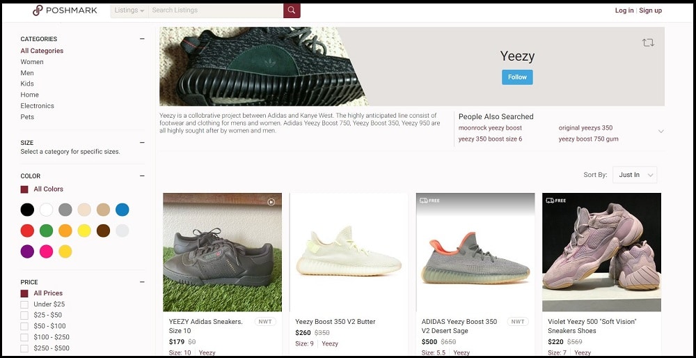 Sell store your yeezys