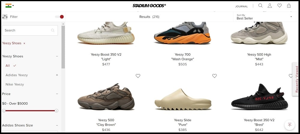 Stadium Goods yeezy